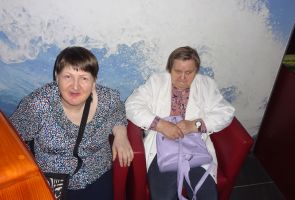 Mieszkanki w Muzeum Fauny i Flory Morskiej i Śródlądowej.