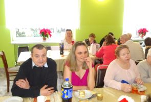 wspólny poczęstunek