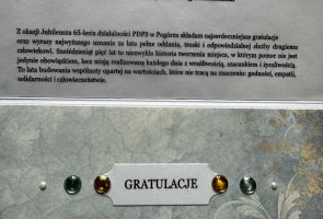 list gratulacyjny