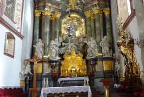 ołtarz w Bazylice Jasnogórskiej